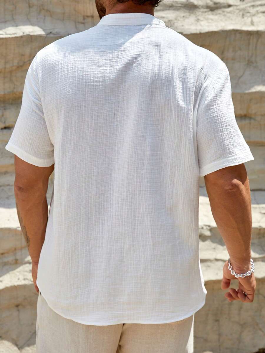 Chemise d'Été en Lin – Premium pour Homme