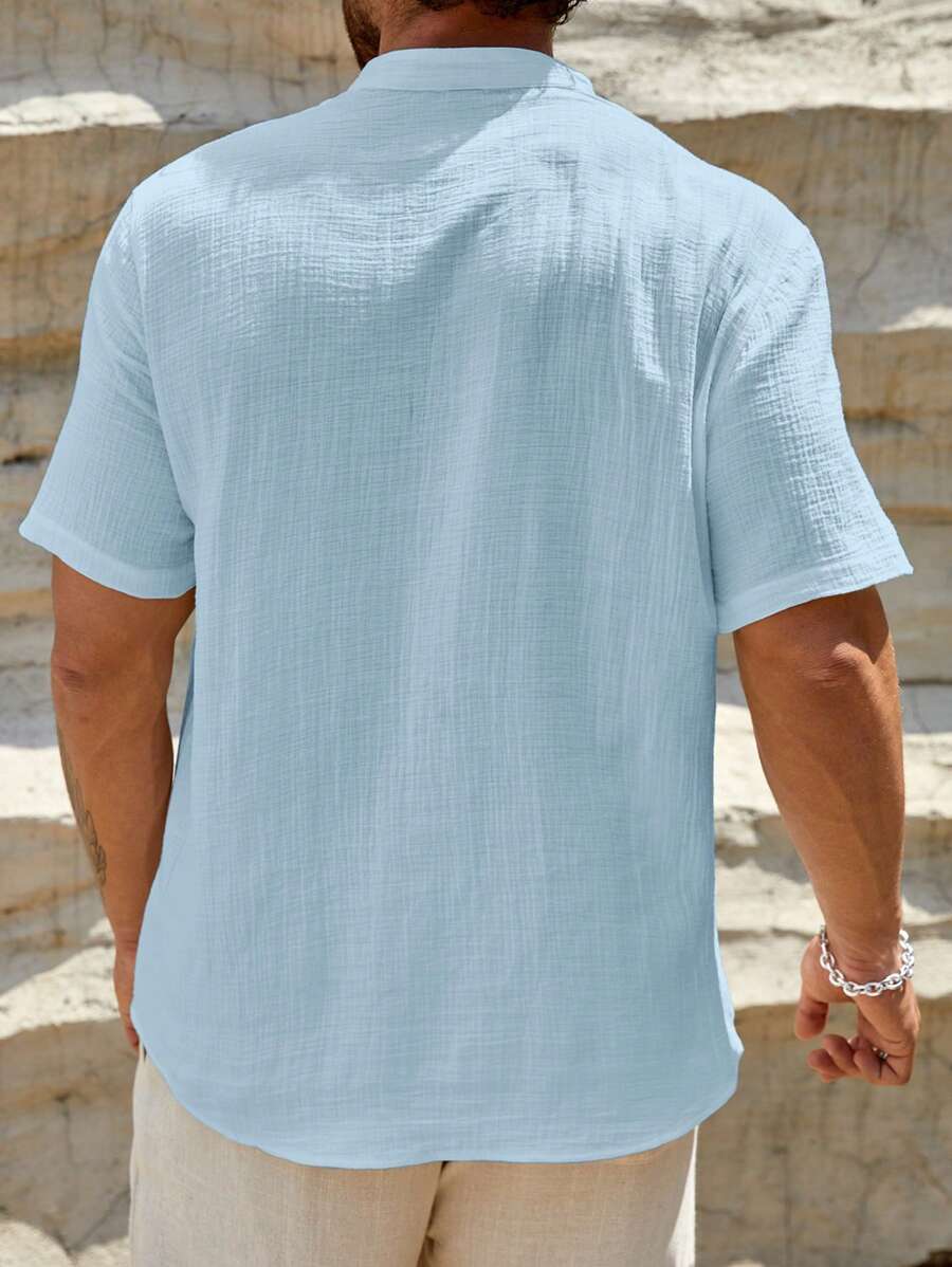 Chemise d'Été en Lin – Premium pour Homme