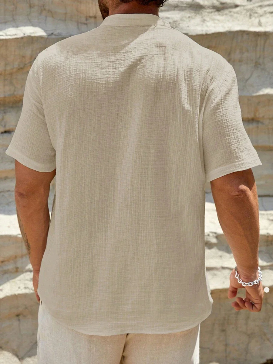 Chemise d'Été en Lin – Premium pour Homme
