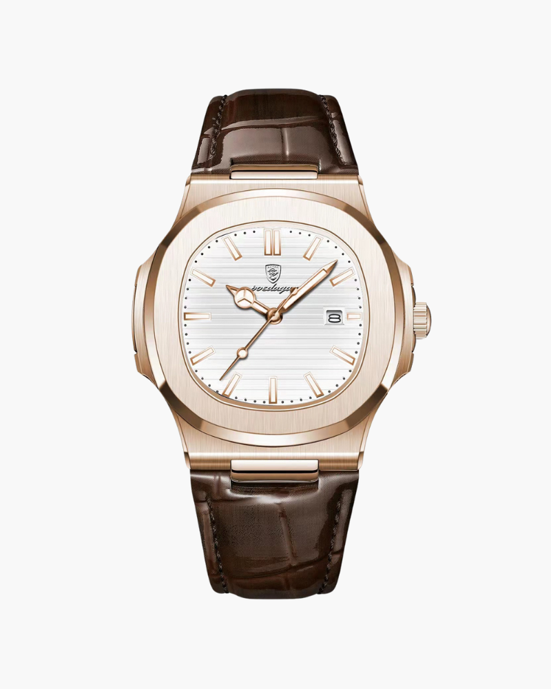 Montre Lisbon en Cuir – Élégance Intemporelle et Précision Moderne