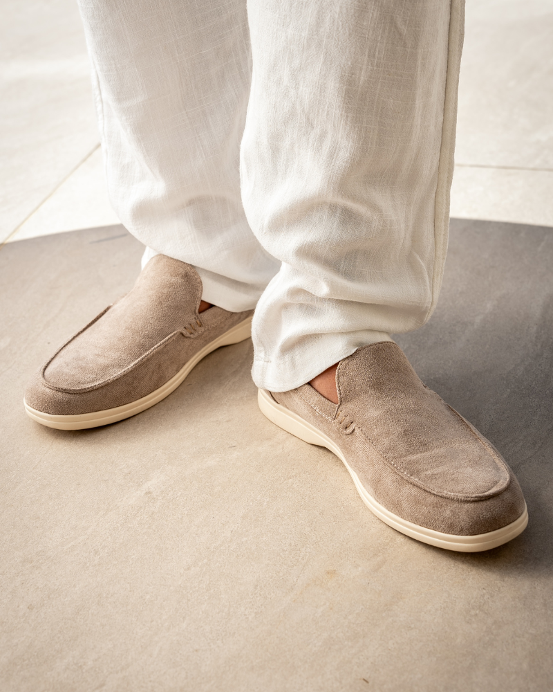 Mocassins en Daim – Élégance Intemporelle et Confort Haut de Gamme