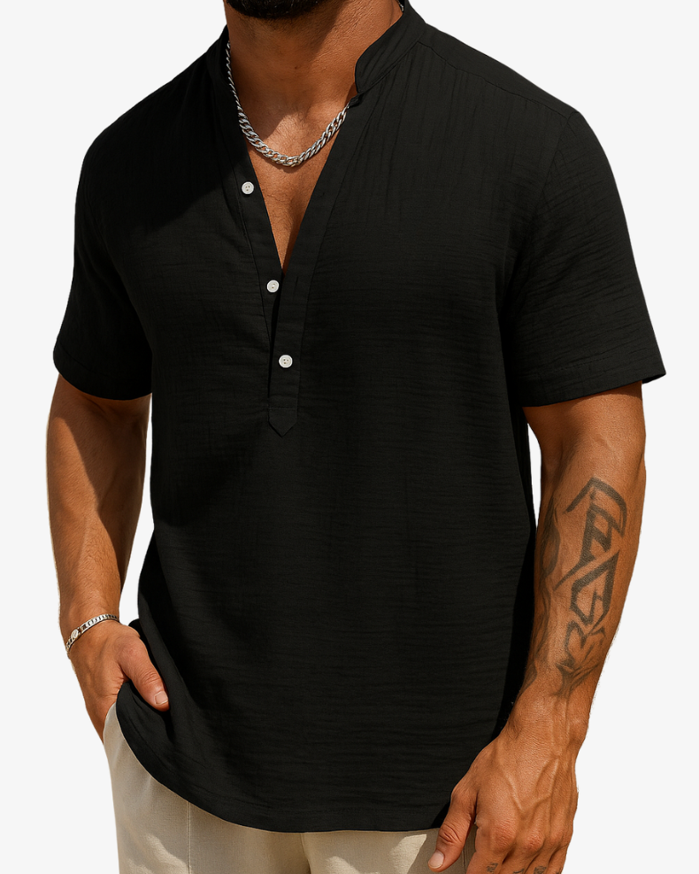Chemise d'Été en Lin – Premium pour Homme