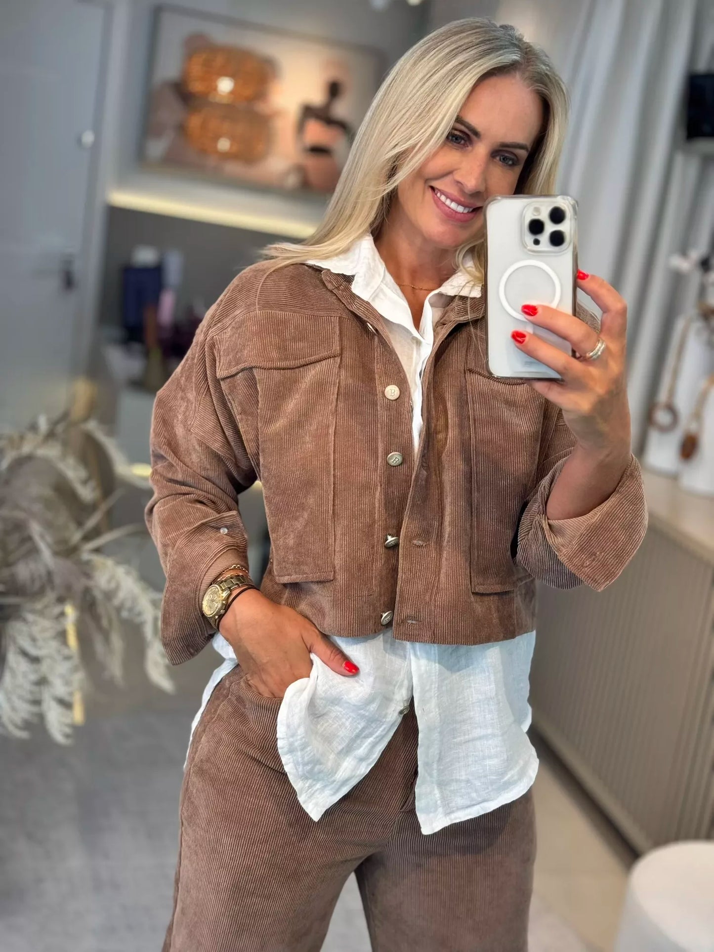 Conjunto Veludo Bianca – Estilo e conforto que abraçam seu corpo ⭐