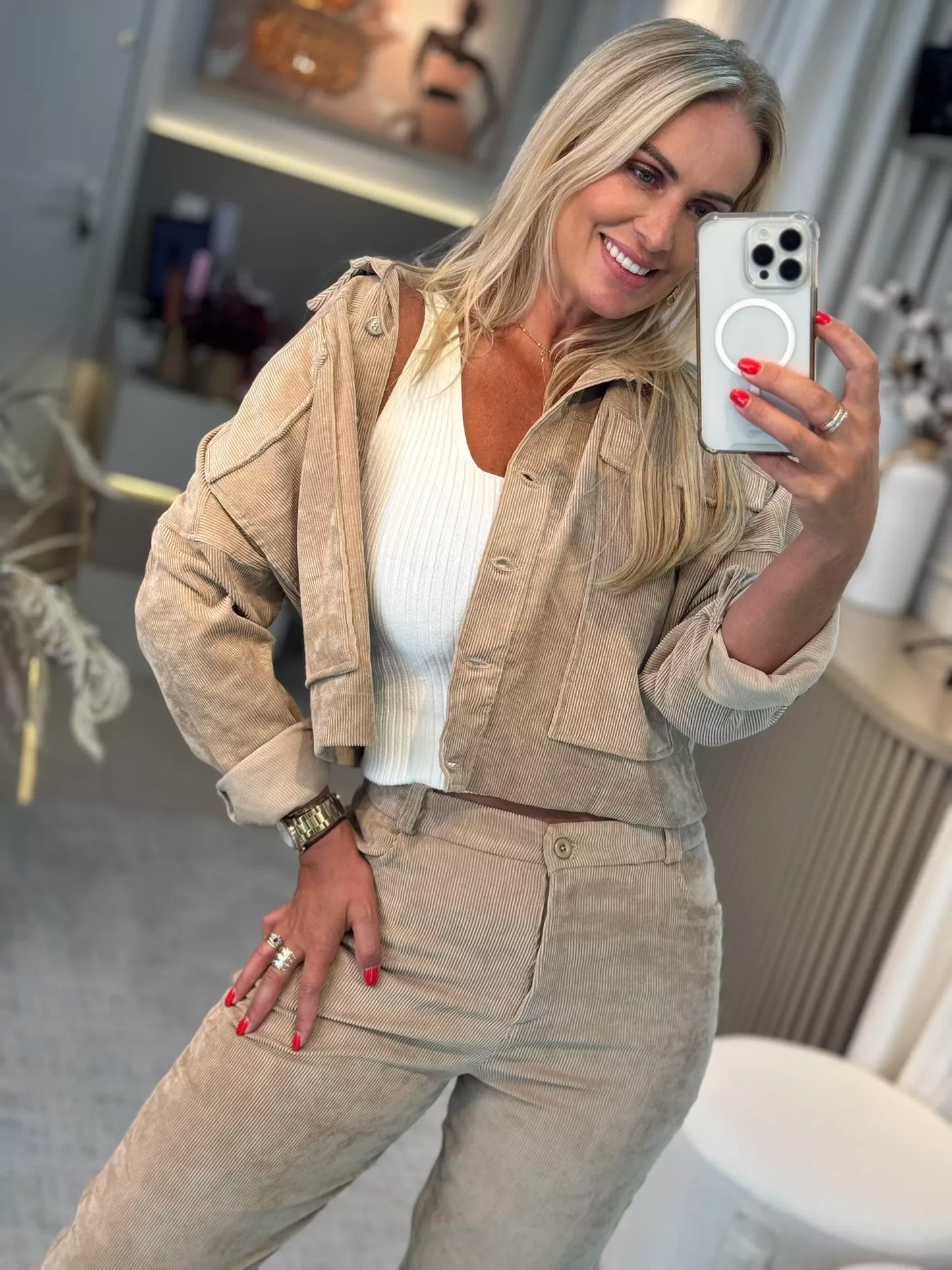 Conjunto Veludo Bianca – Estilo e conforto que abraçam seu corpo ⭐