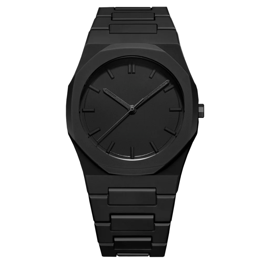Moderne Homme – MONTRE MINIMALISTE NOIRE PREMIUM