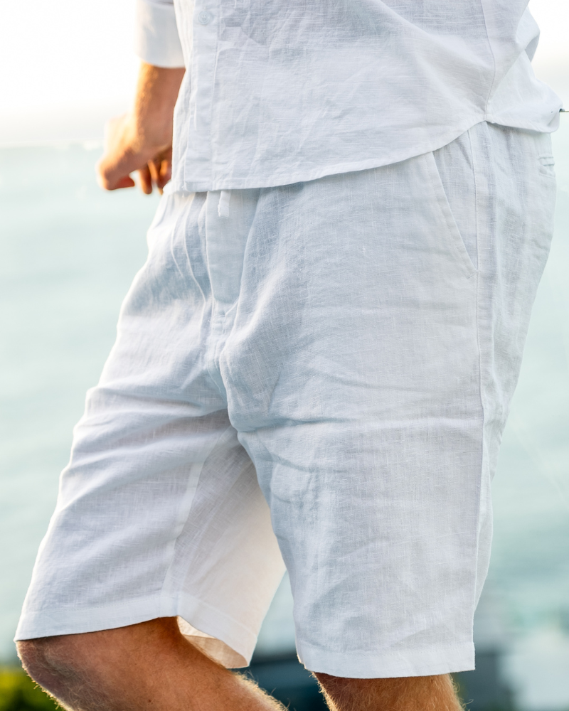 Casablanca – Short Premium en Lin
