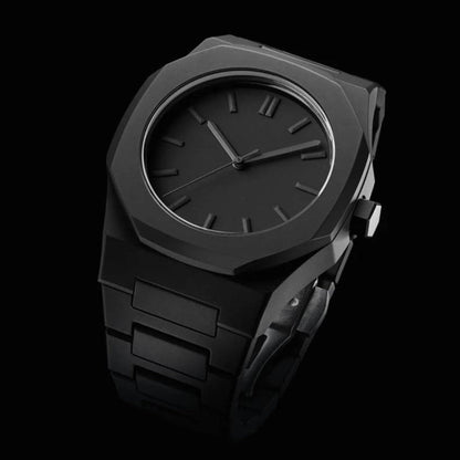 Moderne Homme – MONTRE MINIMALISTE NOIRE PREMIUM