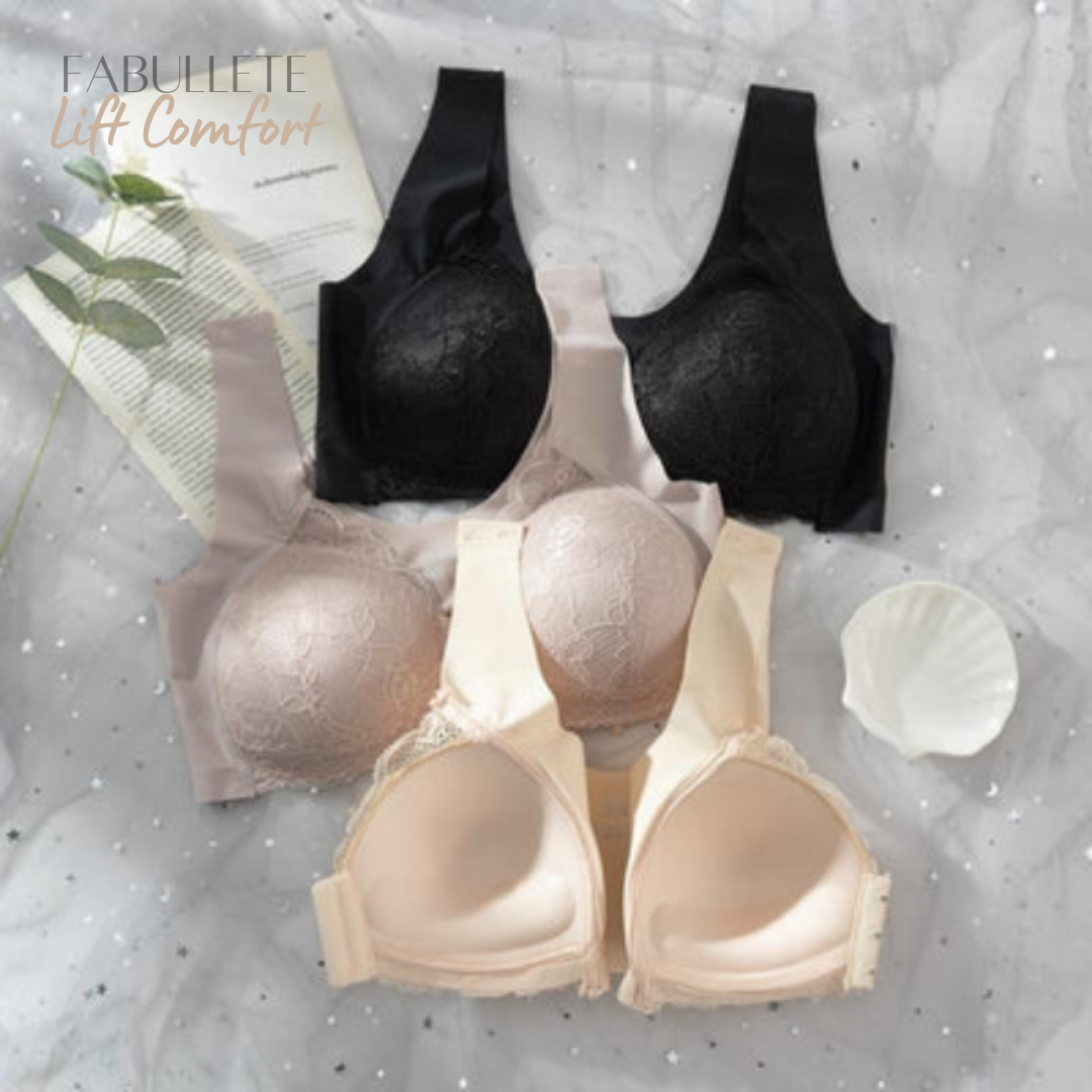 [KIT 3 PEÇAS] Sutiã Lift Comfort Modelo Fabullete - Kit 3 Peças [PROMOÇÃO ANELLA]