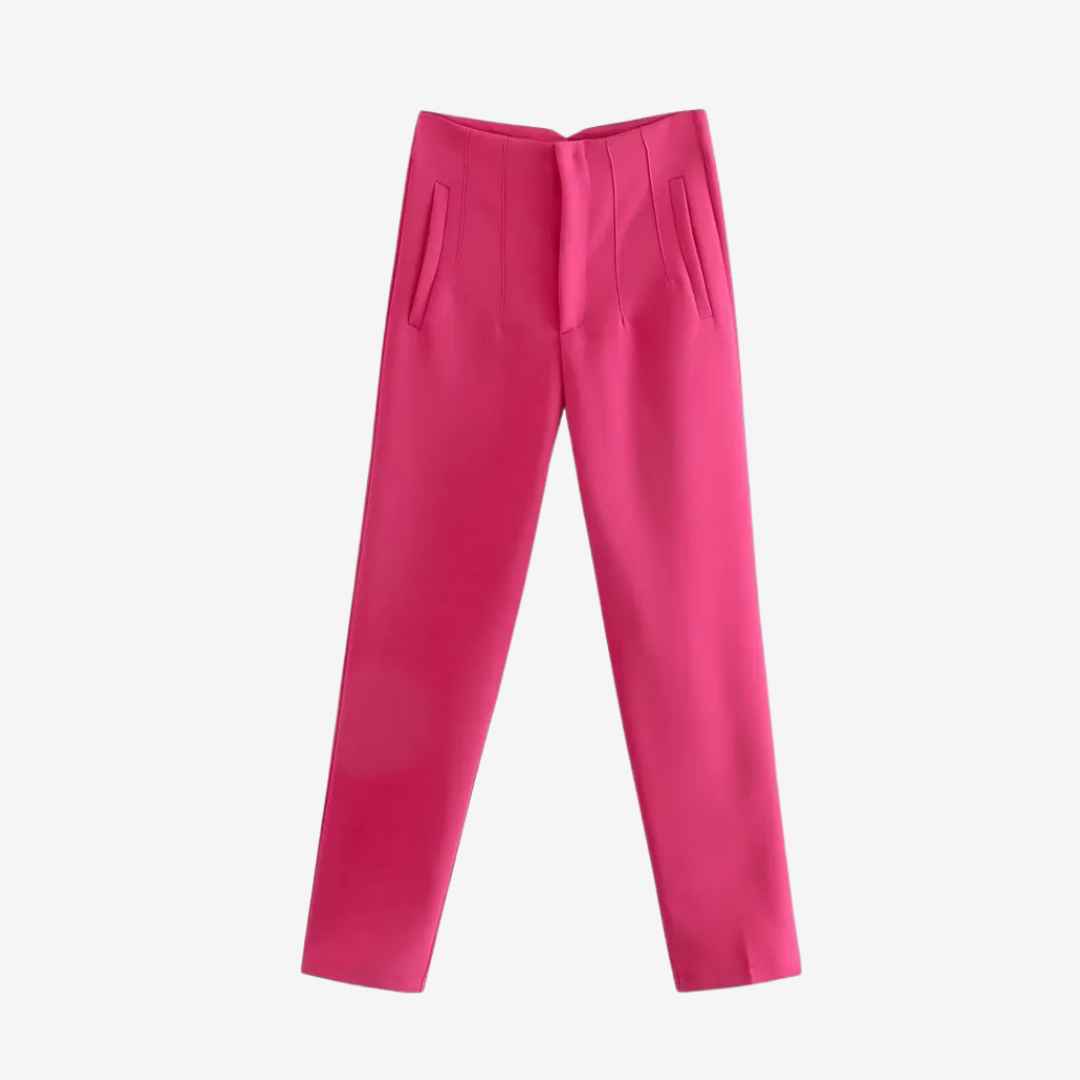 Kit Com 3 Calças Social Alfaiataria Modern Carolina com Bolsos [QUEIMA DE ESTOQUE]
