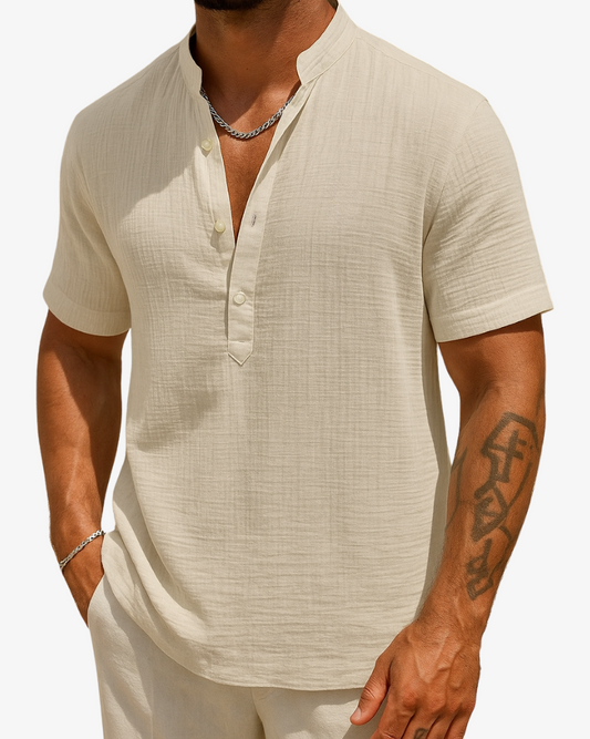 Chemise d'Été en Lin – Premium pour Homme