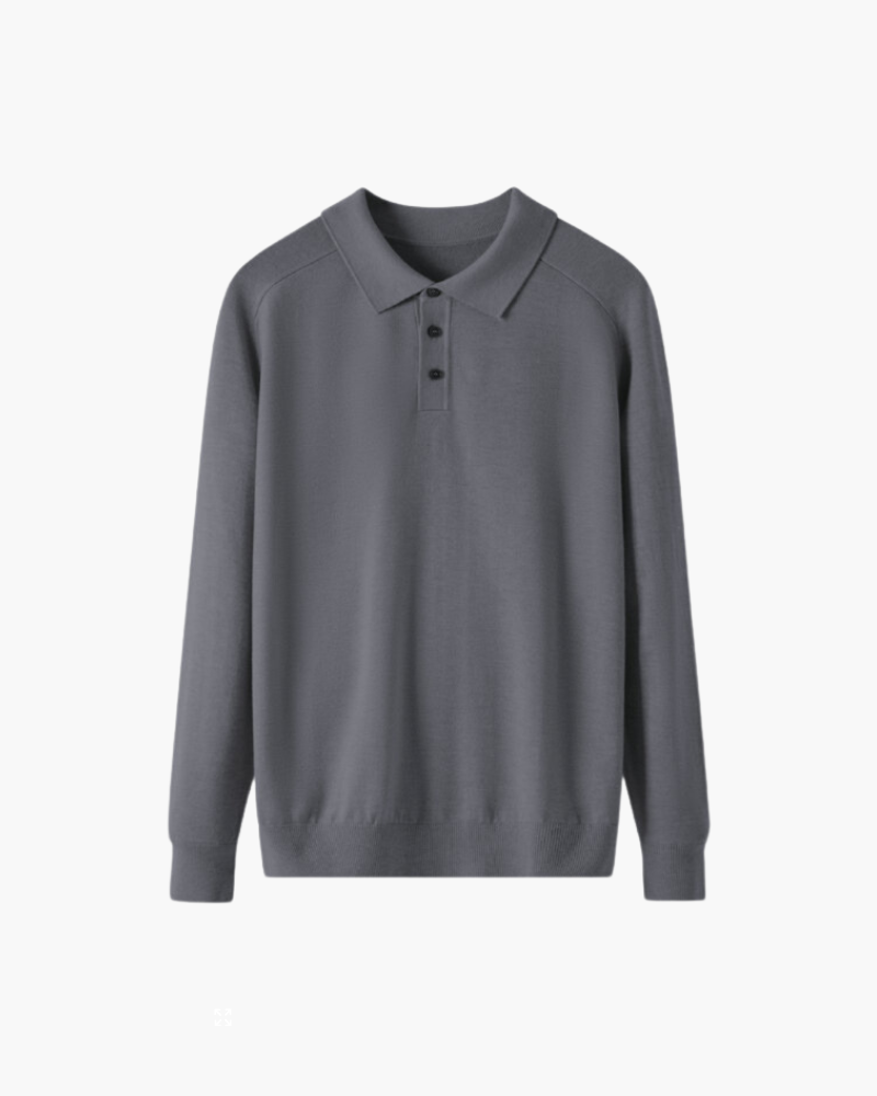Polo en 100 % Laine Premium — Élégance Décontractée et Intemporelle
