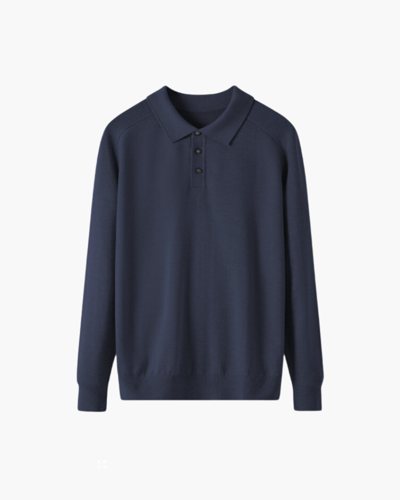 Polo en 100 % Laine Premium — Élégance Décontractée et Intemporelle