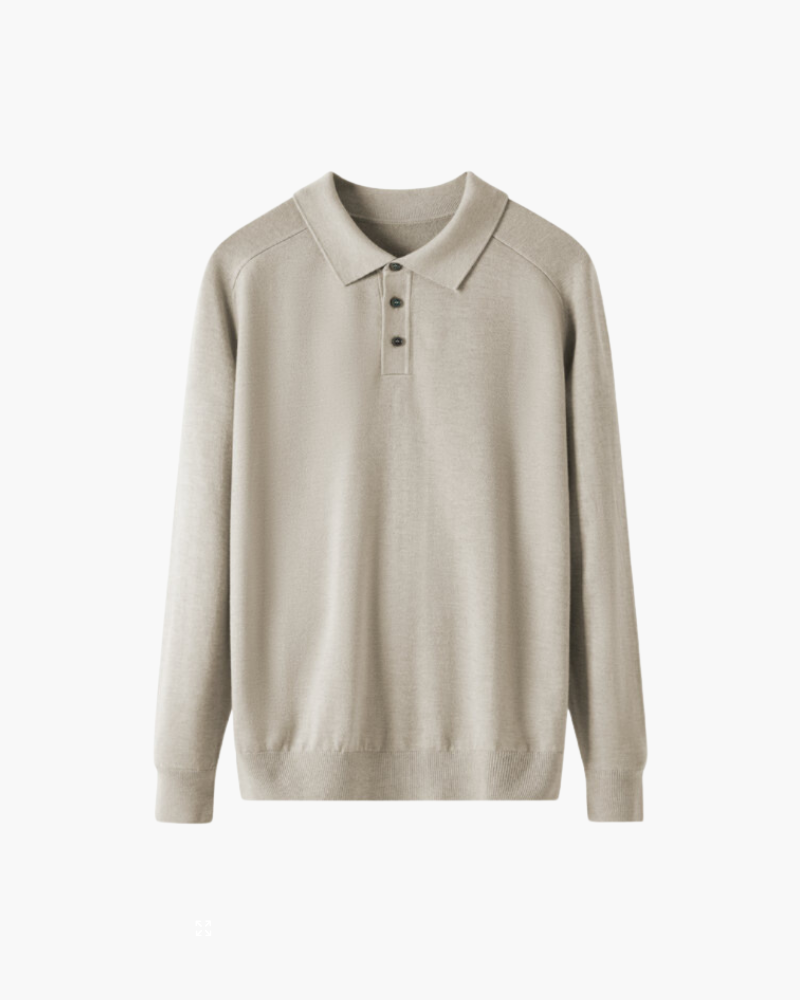 Polo en 100 % Laine Premium — Élégance Décontractée et Intemporelle