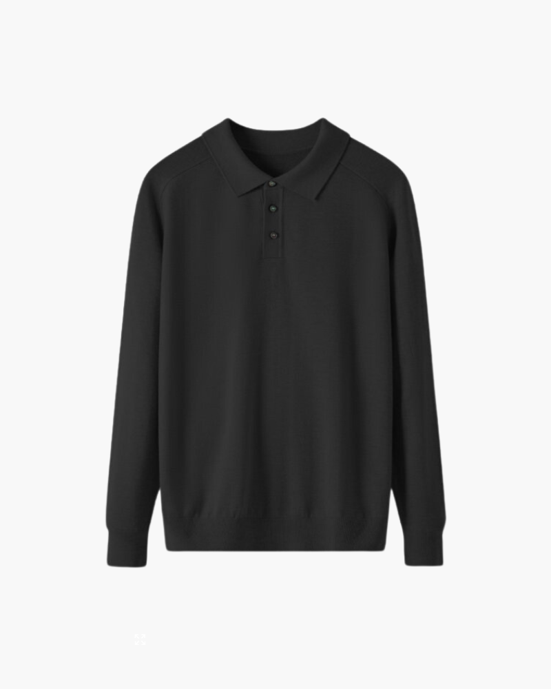Polo en 100 % Laine Premium — Élégance Décontractée et Intemporelle
