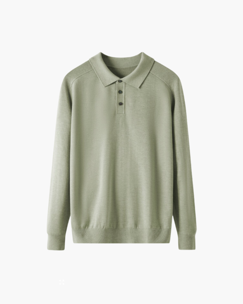 Polo en 100 % Laine Premium — Élégance Décontractée et Intemporelle