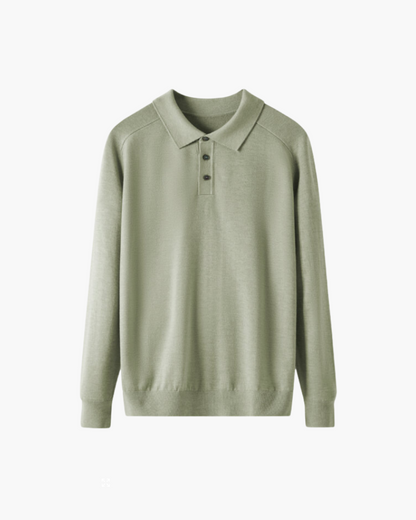Polo en 100 % Laine Premium — Élégance Décontractée et Intemporelle