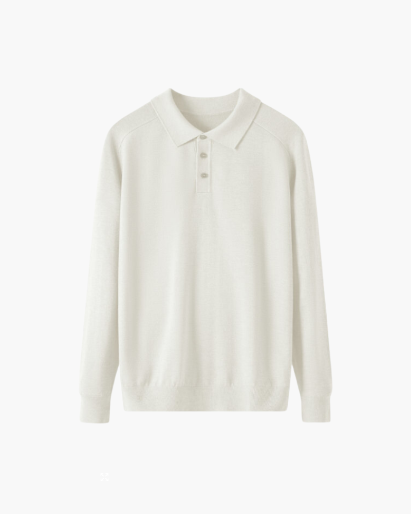 Polo en 100 % Laine Premium — Élégance Décontractée et Intemporelle