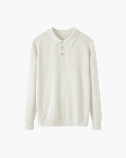Polo en 100 % Laine Premium — Élégance Décontractée et Intemporelle