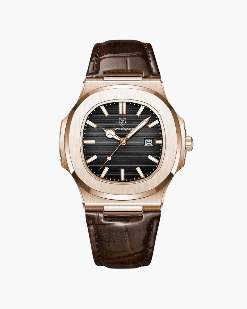 Montre Lisbon en Cuir – Élégance Intemporelle et Précision Moderne