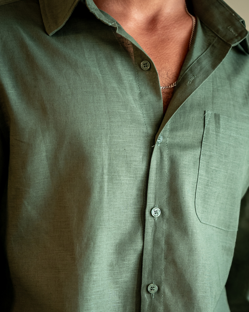 Cape Town – Chemise 100 % Lin Naturel