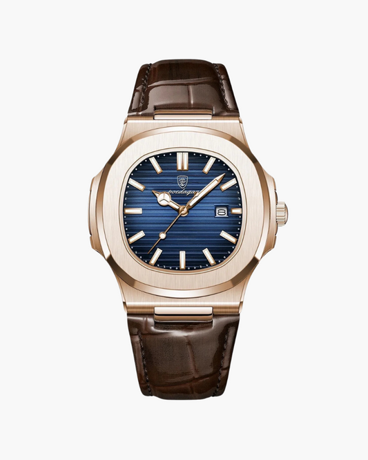 Montre Lisbon en Cuir – Élégance Intemporelle et Précision Moderne