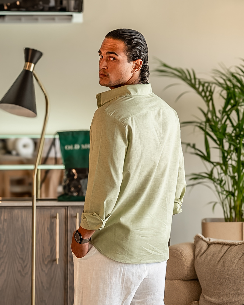 Cape Town – Chemise 100 % Lin Naturel