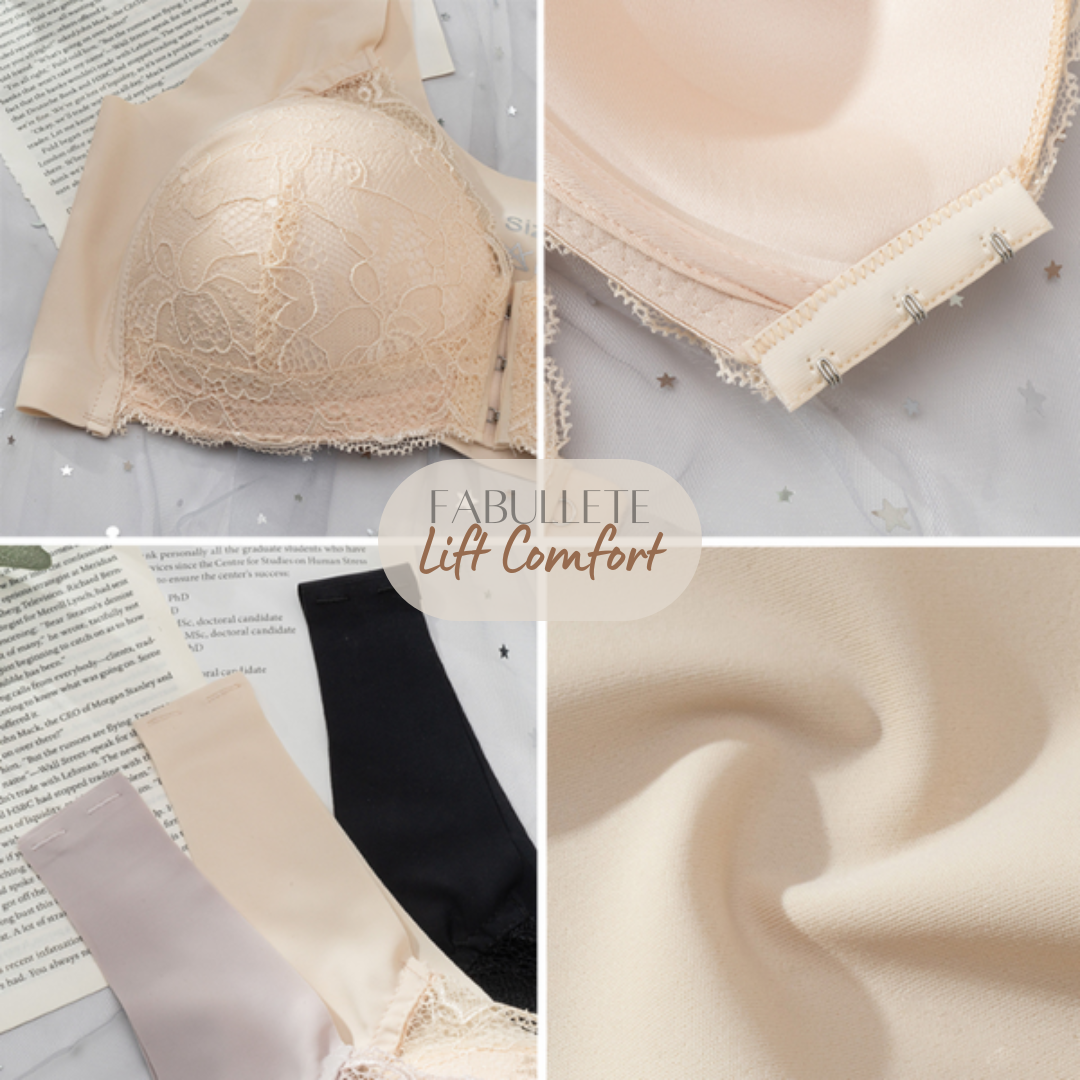 [KIT 3 PEÇAS] Sutiã Lift Comfort Modelo Fabullete - Kit 3 Peças [PROMOÇÃO ANELLA]