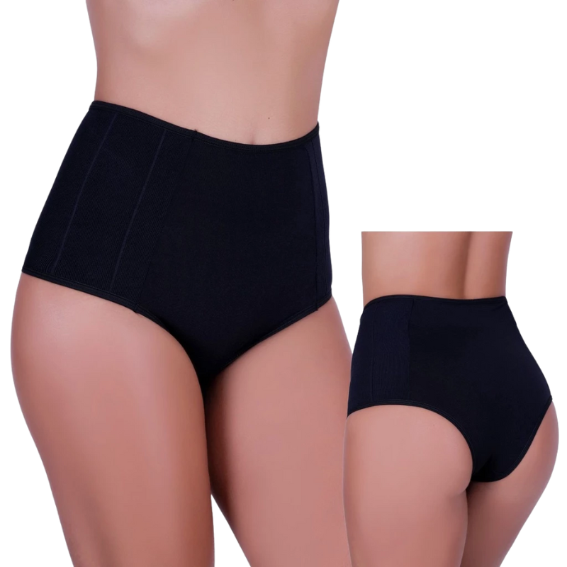 Kit com 5 Calcinhas Premium - Seca Barriga e Redutora de Medidas + Brinde