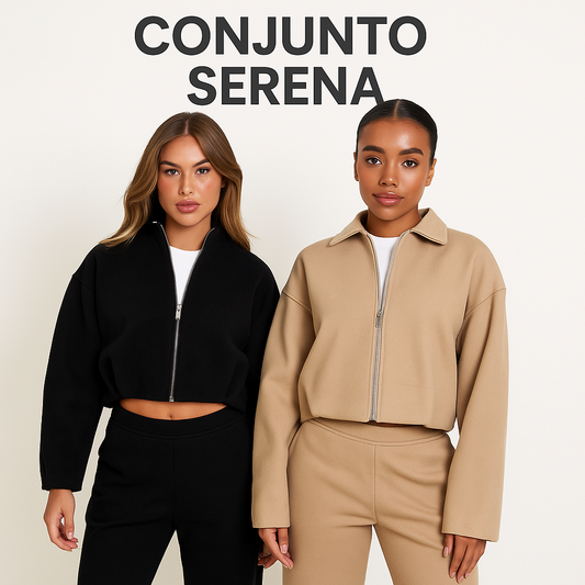 Conjunto Serena – transmite calma, estilo e elegância.