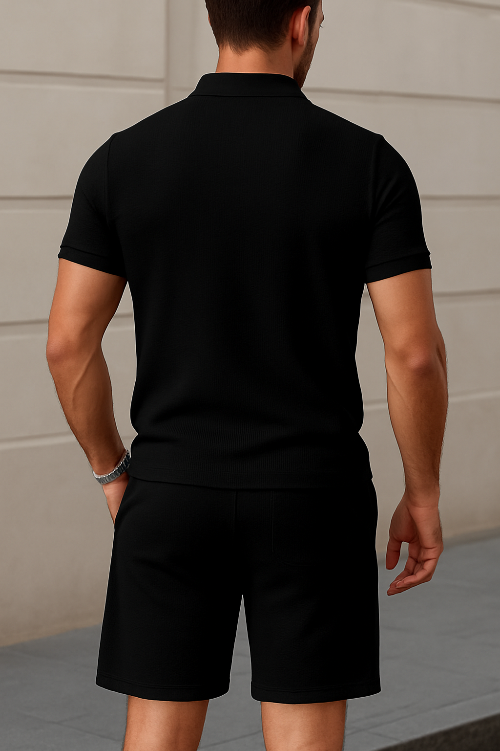 Ensemble Polo & Short Premium Décontracté – Pack de 2 Pièces