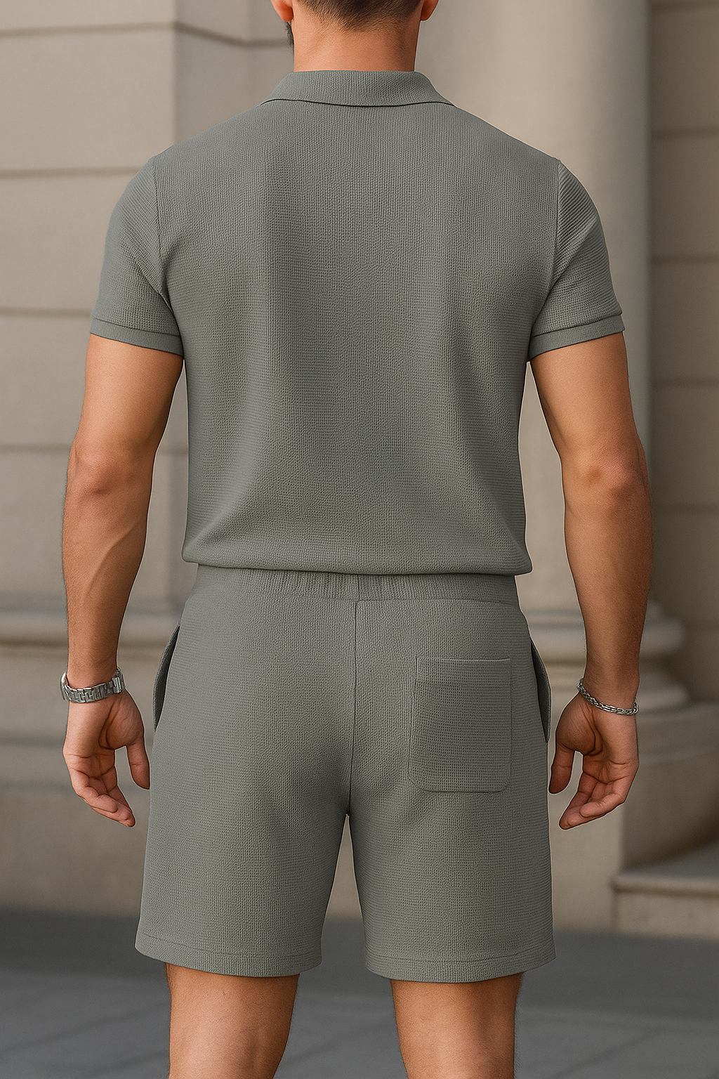 Ensemble Polo & Short Premium Décontracté – Pack de 2 Pièces