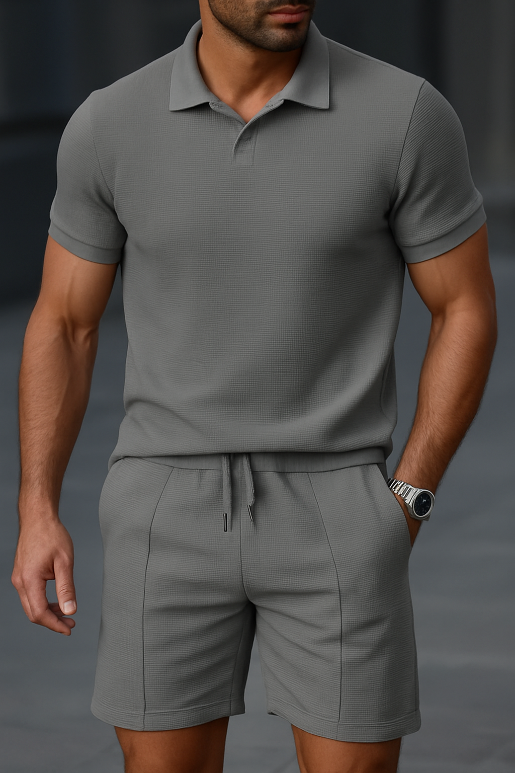 Ensemble Polo & Short Premium Décontracté – Pack de 2 Pièces
