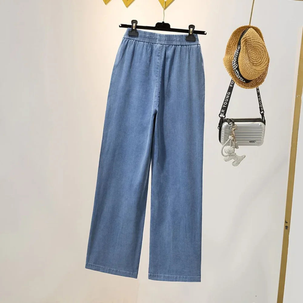 Kit 2 Calças Jeans Stefan® / A Mais Soltinha e Fresca do Mercado