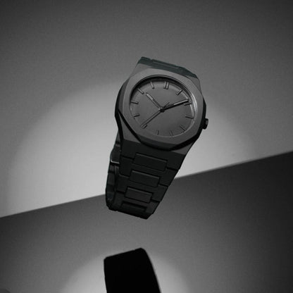 Moderne Homme – MONTRE MINIMALISTE NOIRE PREMIUM