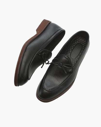 Mocassins Hampton à Lacets — Artisanat Classique et Confort Moderne