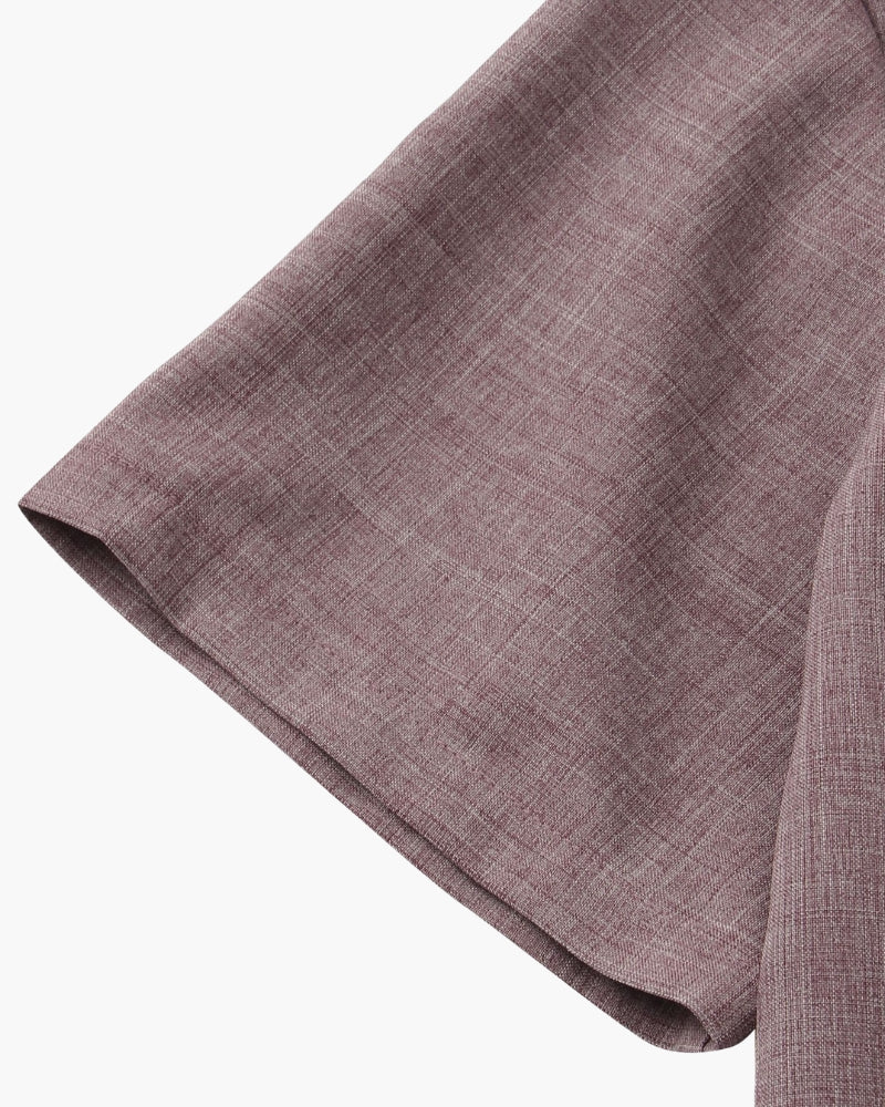 Polo à Col Mandarin Mark — Précision et Élégance Moderne