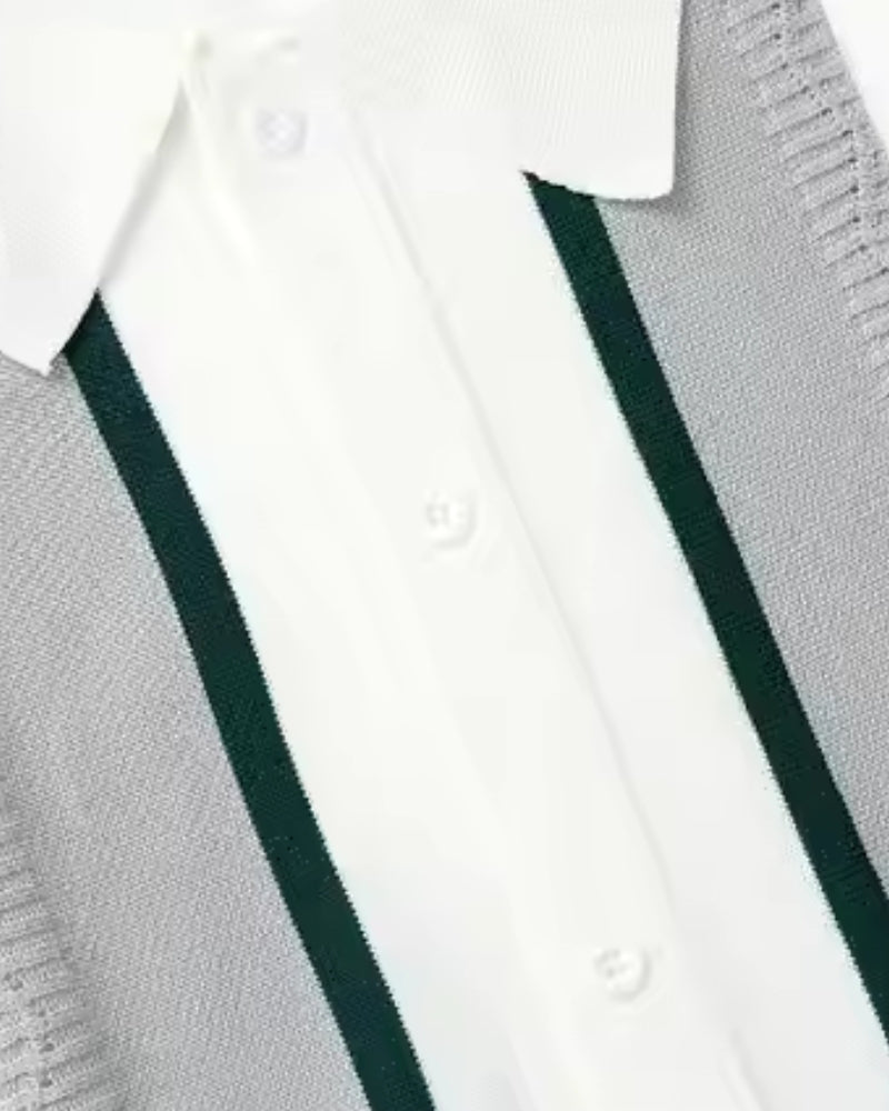 Le Polo Finement Tricoté Bradford — Élégance sans effort au quotidien