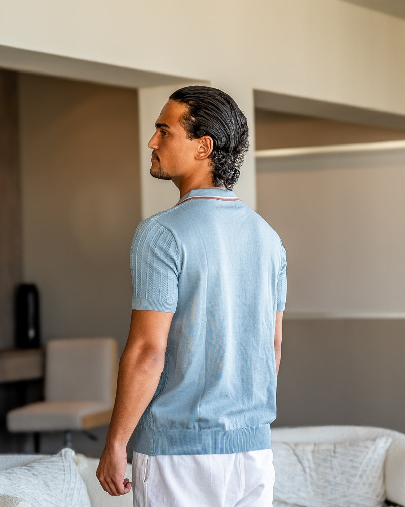 Le Polo Tricoté Elite Anthlon — Élégance Active au Quotidien