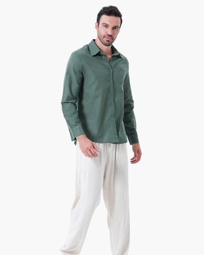 Cape Town – Chemise 100 % Lin Naturel