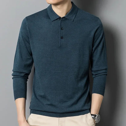 [2 PELO PREÇO DE 1] Polo Arthur™ em Malha Nobre com Botões Elegantes