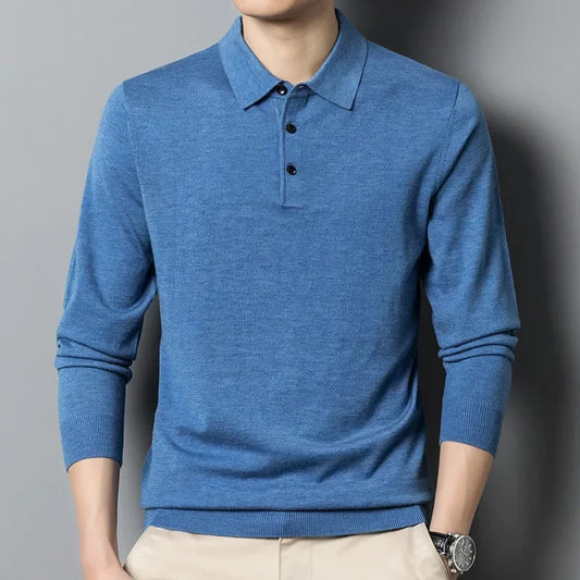 [2 PELO PREÇO DE 1] Polo Arthur™ em Malha Nobre com Botões Elegantes
