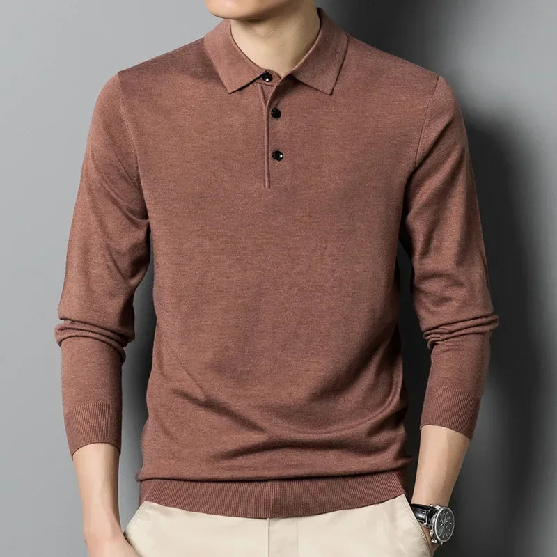 [2 PELO PREÇO DE 1] Polo Arthur™ em Malha Nobre com Botões Elegantes