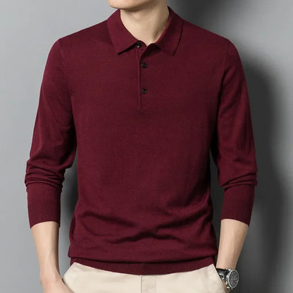 [2 PELO PREÇO DE 1] Polo Arthur™ em Malha Nobre com Botões Elegantes