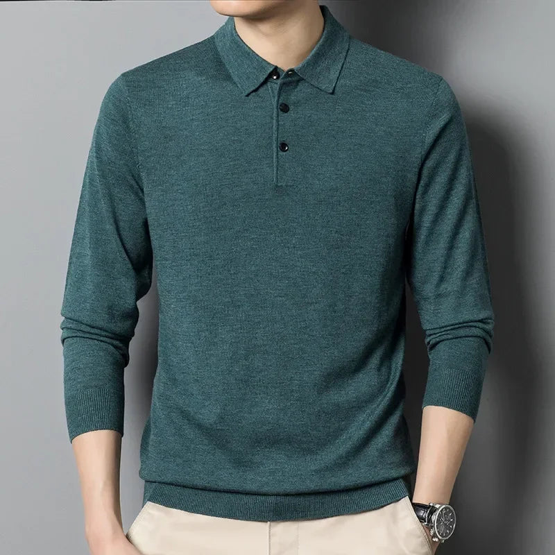 [2 PELO PREÇO DE 1] Polo Arthur™ em Malha Nobre com Botões Elegantes