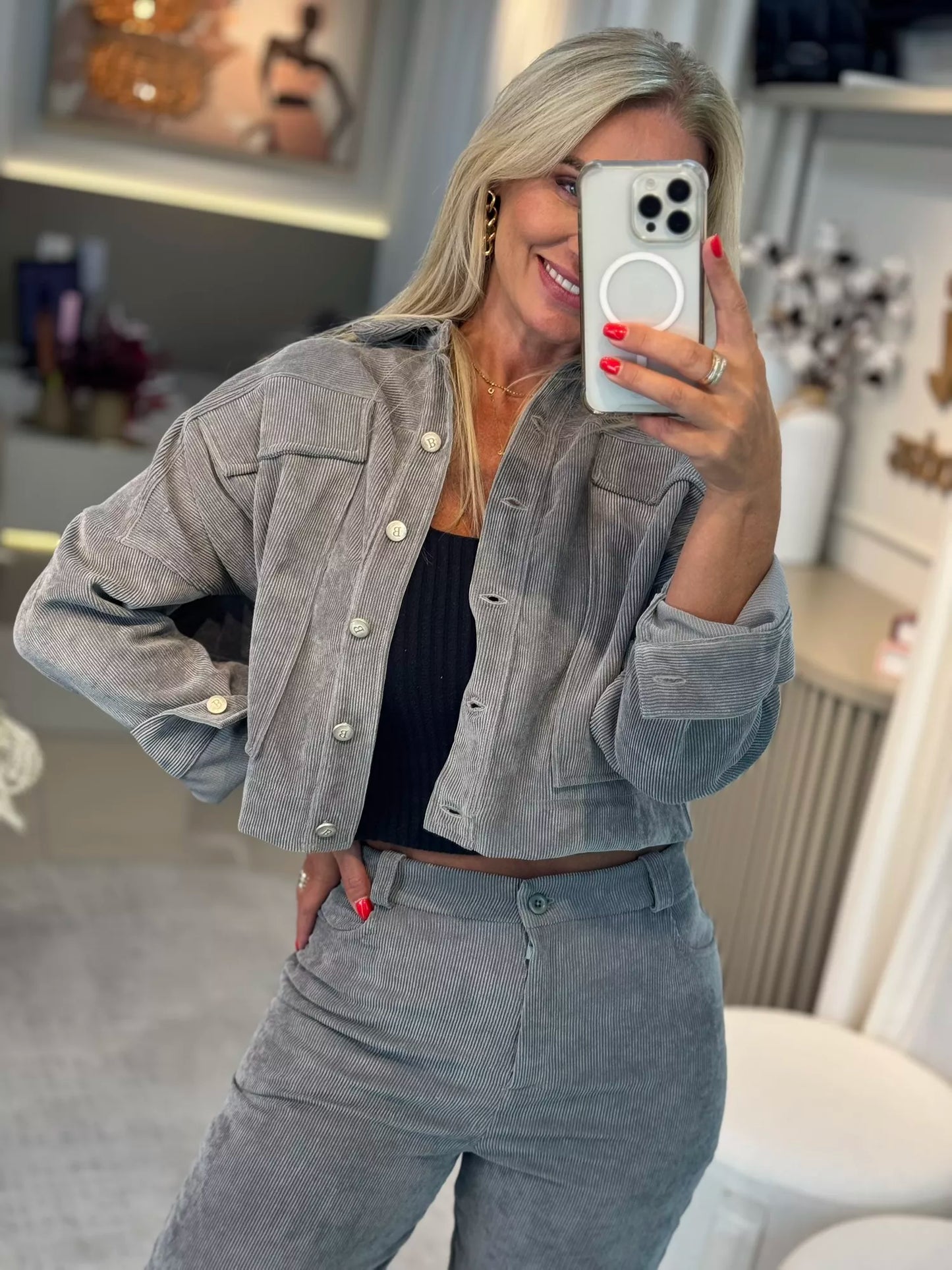Conjunto Veludo Bianca – Estilo e conforto que abraçam seu corpo ⭐