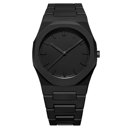 Moderne Homme – MONTRE MINIMALISTE NOIRE PREMIUM