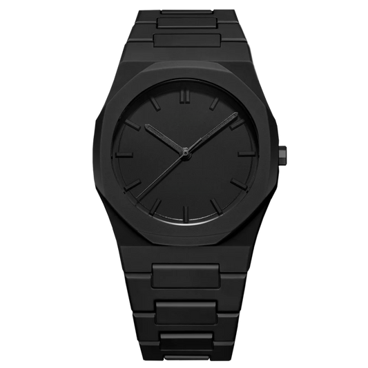 Moderne Homme – MONTRE MINIMALISTE NOIRE PREMIUM
